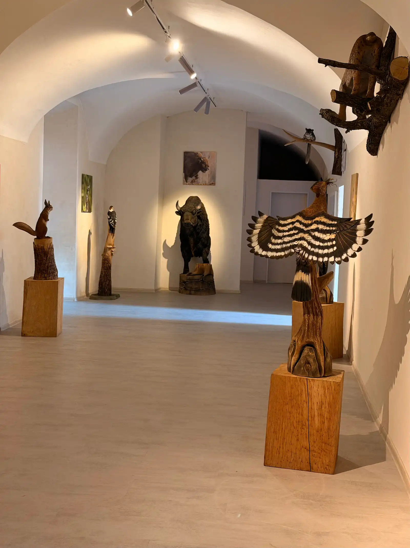 medines skulpturos galerija