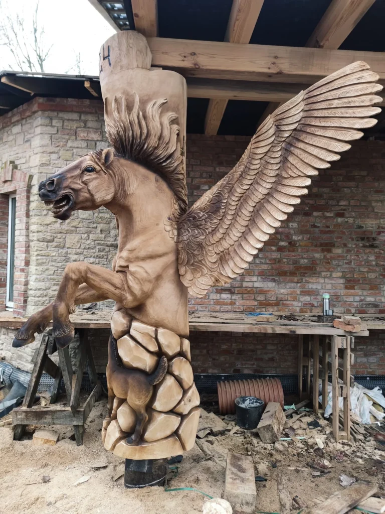 medinis droztas arklys